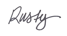 Rusty's signature